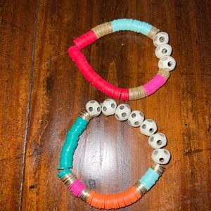 Geri Colorful Beaded Bracelets Set